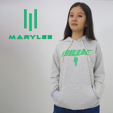 Wholesale womens knitted hoodies with print (click-print) with Billie Eilish