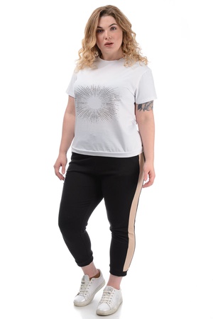 Трикотажный костюм женский больших размеров