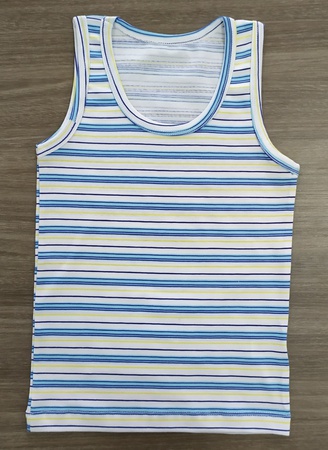 Майка для мальчиков 21001-1 набивной рисунок