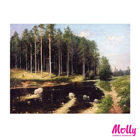Картина по номерам Поленов. Сосновый бор