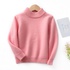 Full woolen sweater for boys and girls with thick round neck knitted underlining short style sweaters