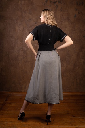 210-5462 Платье Розовый леопард