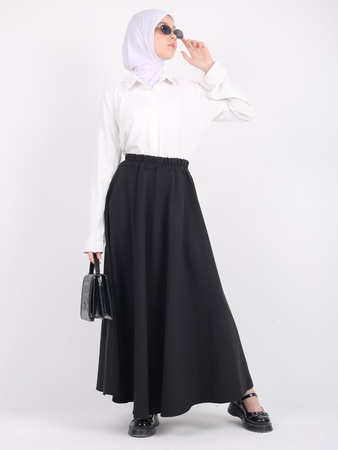 Юбка длинная базовая полусолнце