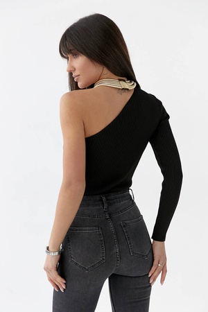 Кофта на одно плечо