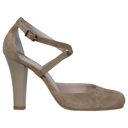 Женские туфли, натуральная замша <G141>