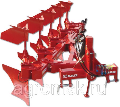 Siebenfurchenmontierter Wendepflug 6 + 1