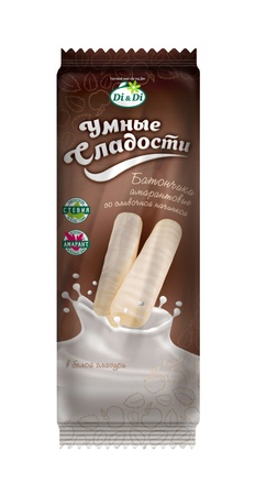 Батончики «Умные сладости» с кокосовой начинкой, со соливочной начинкой, со вкусом лесной ягоды, молочно-шоколадной начинкой, в глазури 20гр