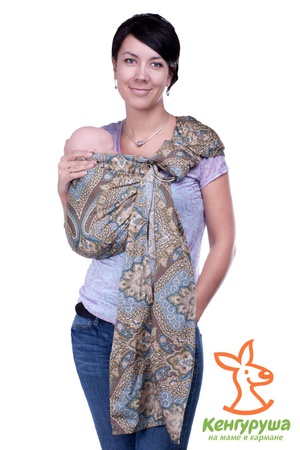 Слинг с кольцами Кенгуруша Home-style Восточный