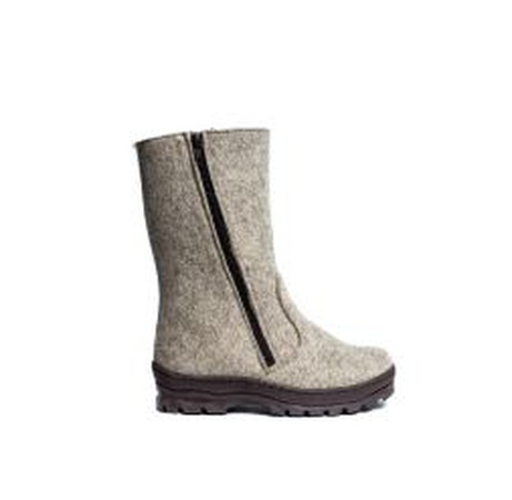 46121* Валенки школа войлок шерсть тэп коричневый