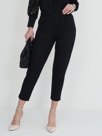 Брюки бананы укороченные 7/8 на резинке