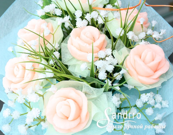 باقة صابون بينك فانيلا