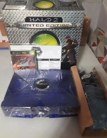 Xbox Halo 2 buz Mavi Sınırlı Üretim