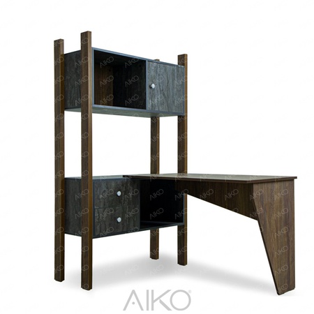 Стеллаж с угловым столом AIKO OTTO