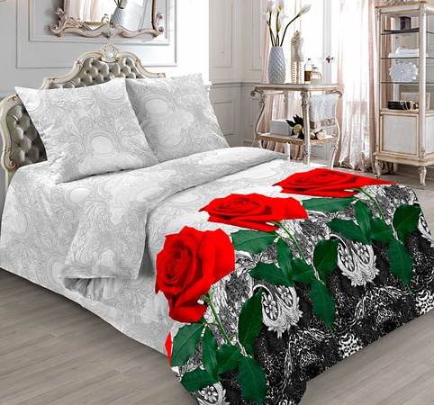 КПБ Полисатин "Барон" 1.5сп 3д