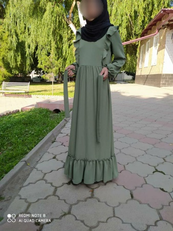 Платье "Рюшки"