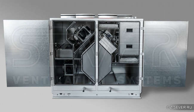 Установки приточно-вытяжные для систем общеобменной вентиляции