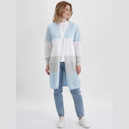 Kadın hırka Una mavi