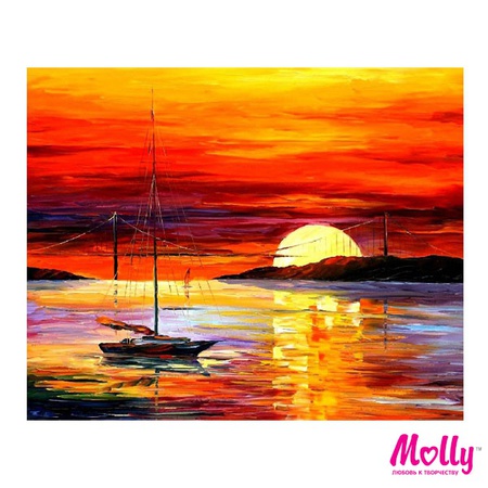 Картина по номерам Афремов. Золотые ворота на зака