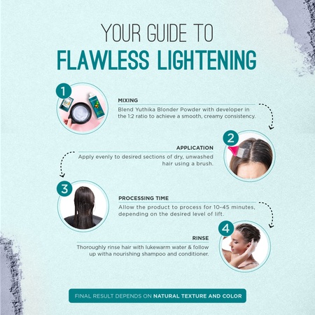 Yuthika Professional Blonder Powder 500g