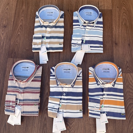 Gömlek. Gant, Lacoste