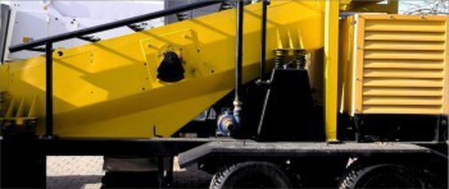 Мобильный гравийный скриннинг - мойка + калибровка