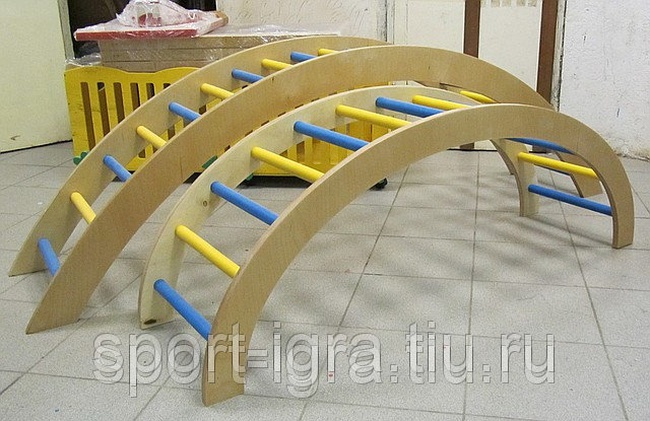 Мостик-качалка-лестница большой
