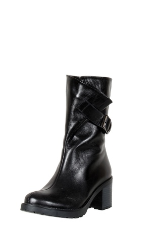 Женские полусапоги, натуральная кожа <G7166>