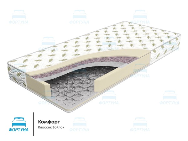 Матрас Комфорт классик с войлоком