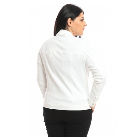 Джинсовая куртка большого размера