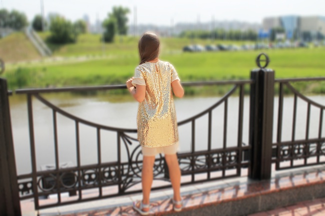 Платье "Gold Сrystal"