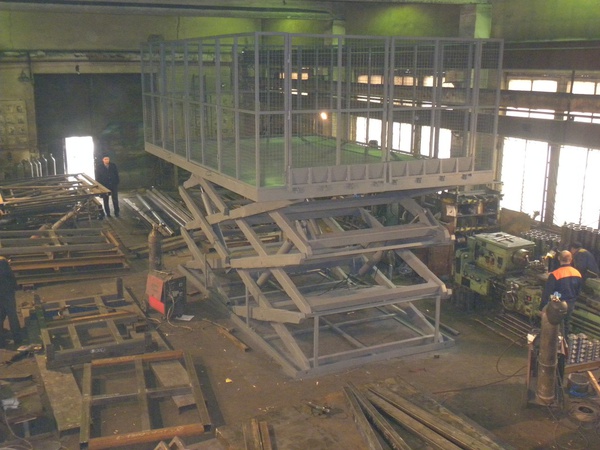 Грузовые подъемники для склада