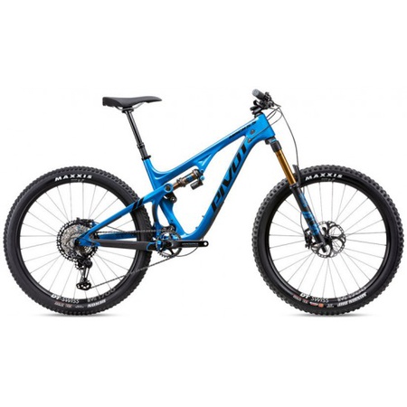 2020 PIVOT MACH 5.5 CARBON PRO XT / XTR DAĞ BİSİKLETİ - MAVİ (GERASİKLER)