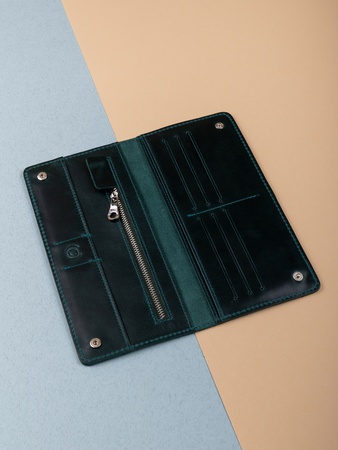 Портмоне лонгер из натуральной кожи КУП-130