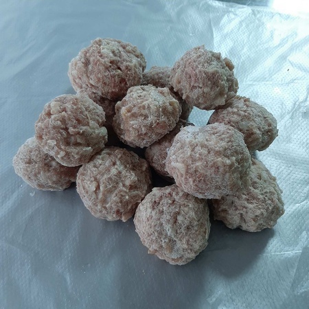 Тефтели с жареным лучком