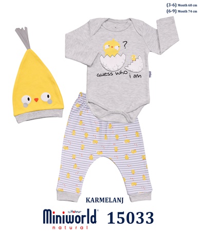 Unisex Chick 3 Parça Badili Takım