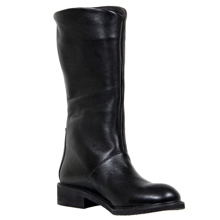 Women&#39;s ankle boots, genuine leather<G901>