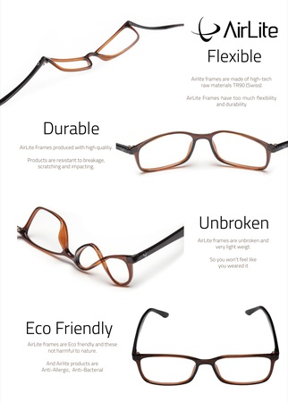 Airlite optical frame