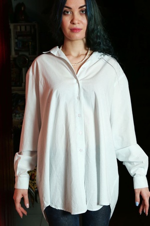 Stylish shirts made of natural cotton