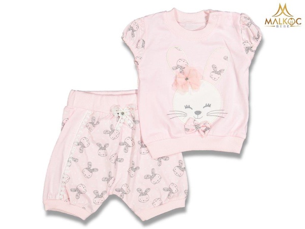 ELCİ 4177-KIZ 3/9 AY TAVŞAN NAKIŞLI TULUM