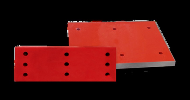 Полиуретановый вкладыш желоба