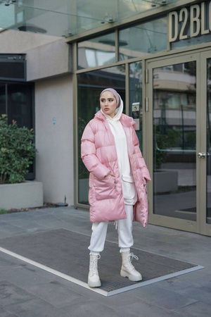 Дутое пальто