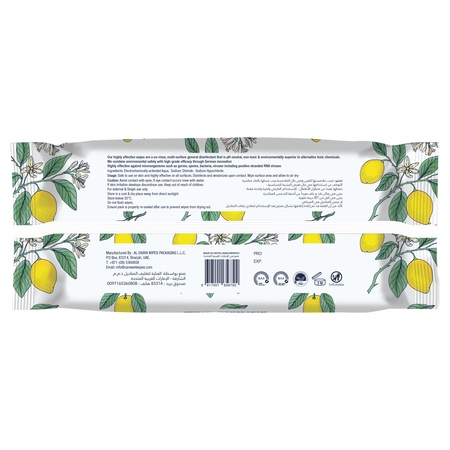 保养| 100％天然消毒湿巾，40片