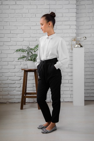 Школьная подростковая блузка