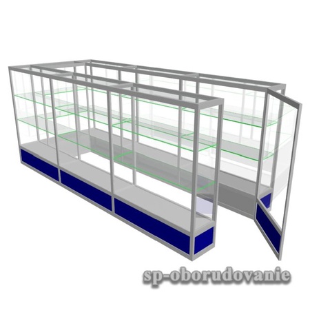 Павильон из стекла и профиля