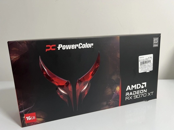 High New PowerColor RED DEVIL Radeon RX 9070 XT 16GB 256-Bit GDDR6