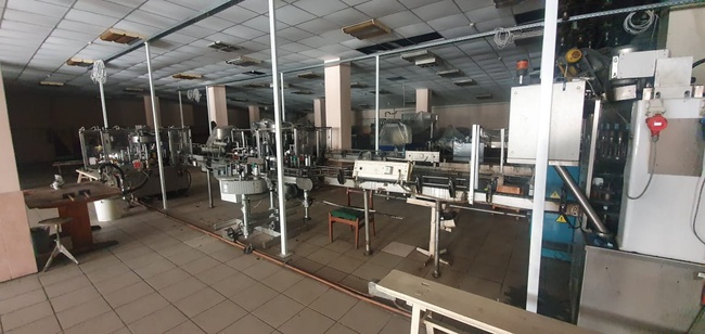 equipment for bottling and production of alcohol