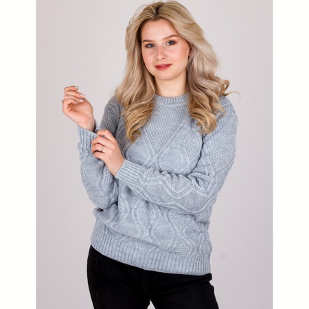 Damenpullover Lily grau