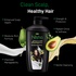Nisha Avocado and Brahmi Oil Shampoo for Women & Men 650 ml for Silky, Shiny and Healthy Hair, Cleanse Oily Scalp, All Hair Types