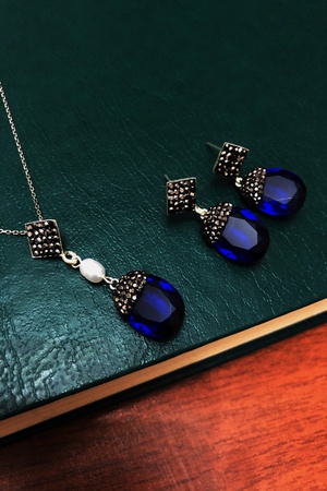 handmade silver jewelry set