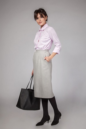 Рубашка приталенная